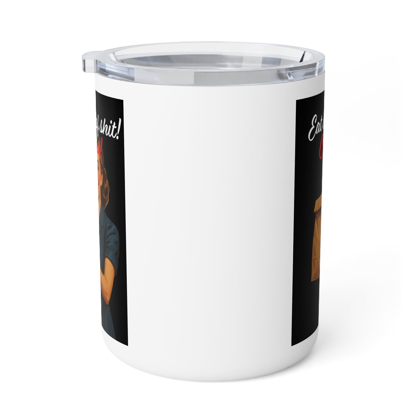 Eat a Bag – Insulated Chic Mug with Lid