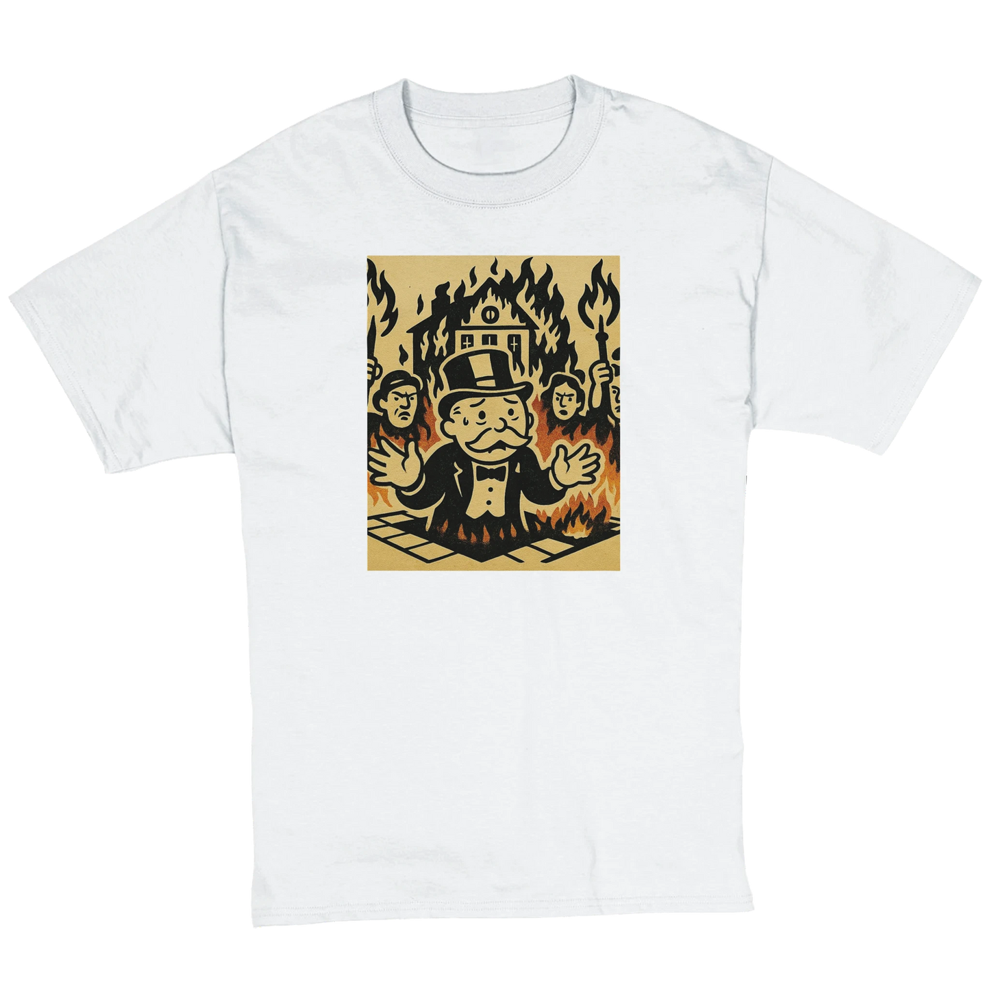 Mob Justice Tee – Heavyweight Protest Graphic Shirt