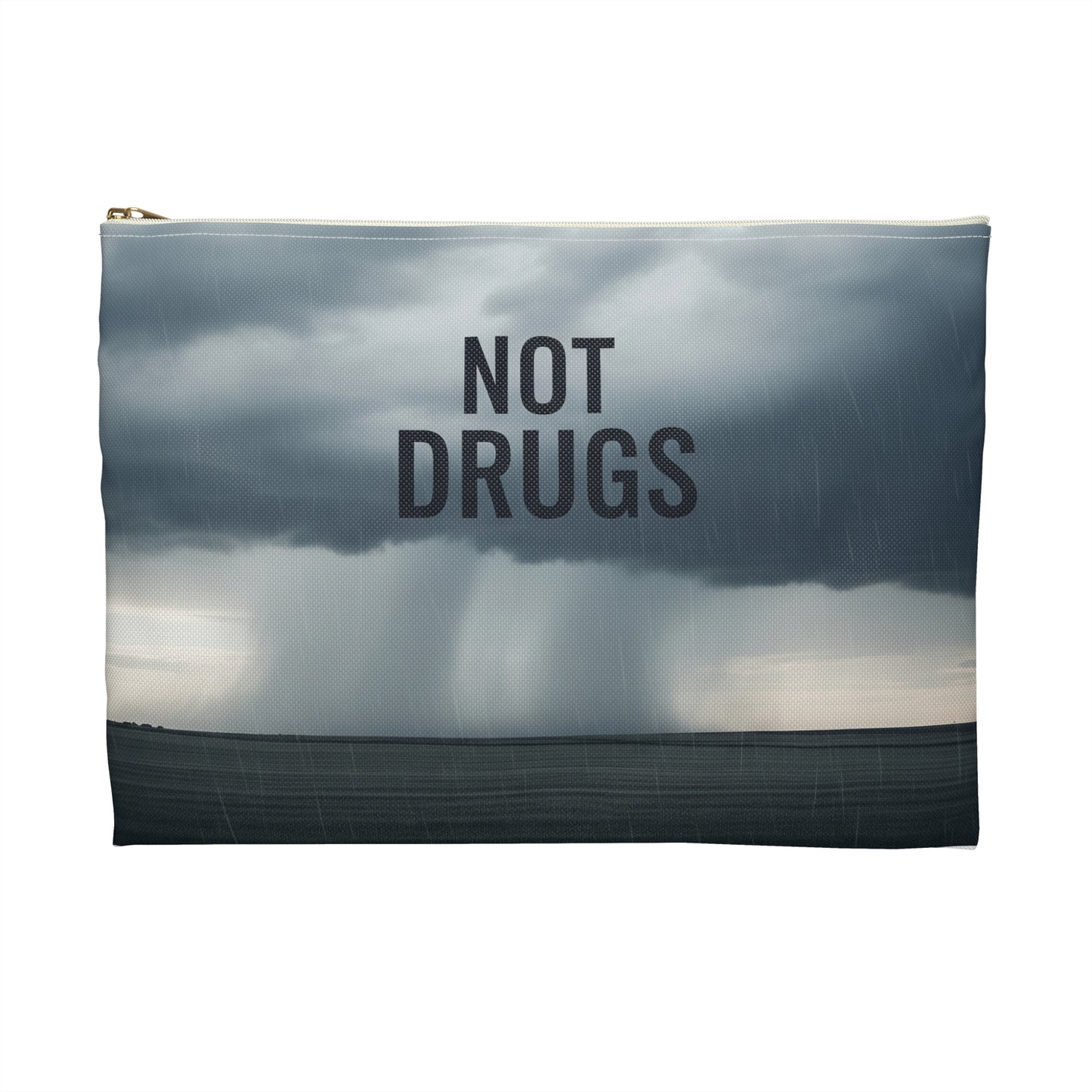 "Definitely Not Drugs" Accessory Pouch - Makeup Bag & Travel Organizer