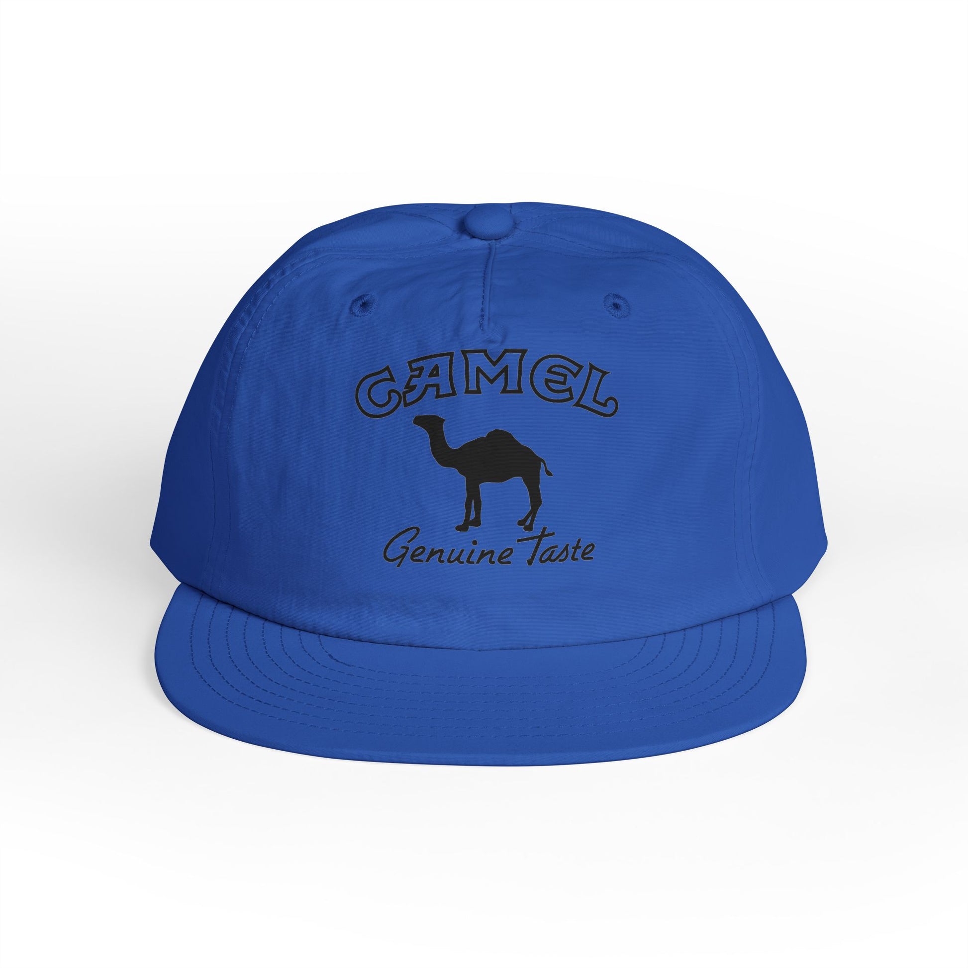 Camel Surf Hat – Retro Trucker Cap with Genuine Taste Graphic