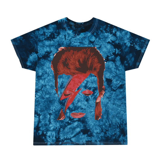 Crystal Tie-Dye Tee, Retro Style, Unisex Fashion, Music Lover Gift, Festival Outfits, Summer Casual Wear