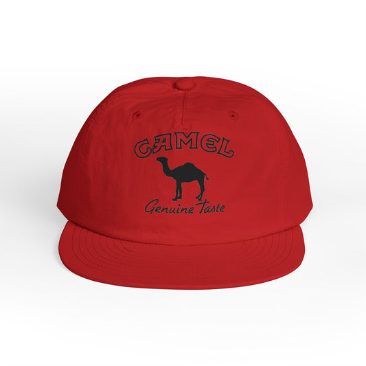 Camel Surf Hat – Retro Trucker Cap with Genuine Taste Graphic