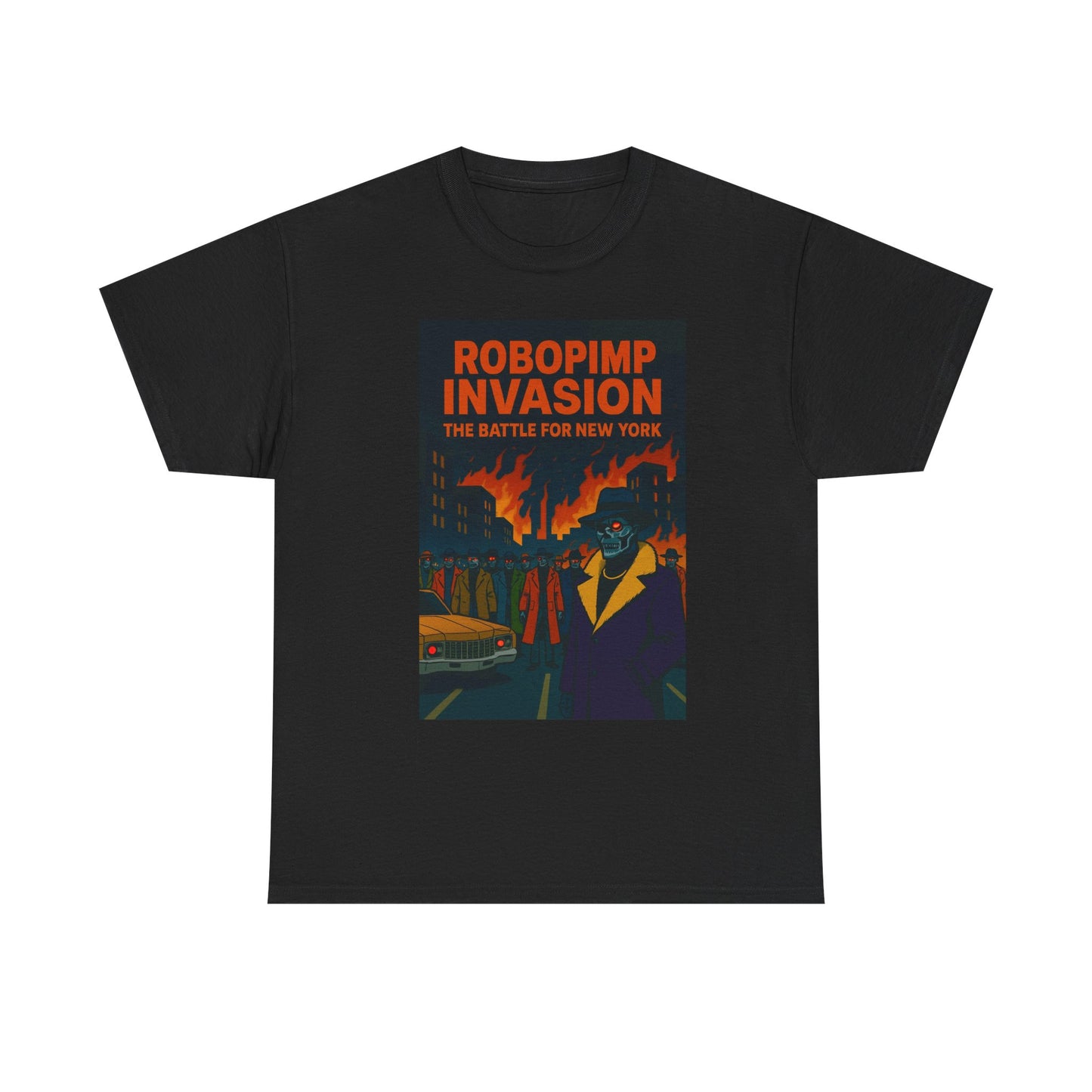 Robopimp Invasion Tee - Vintage Graphic Sci-Fi T-Shirt