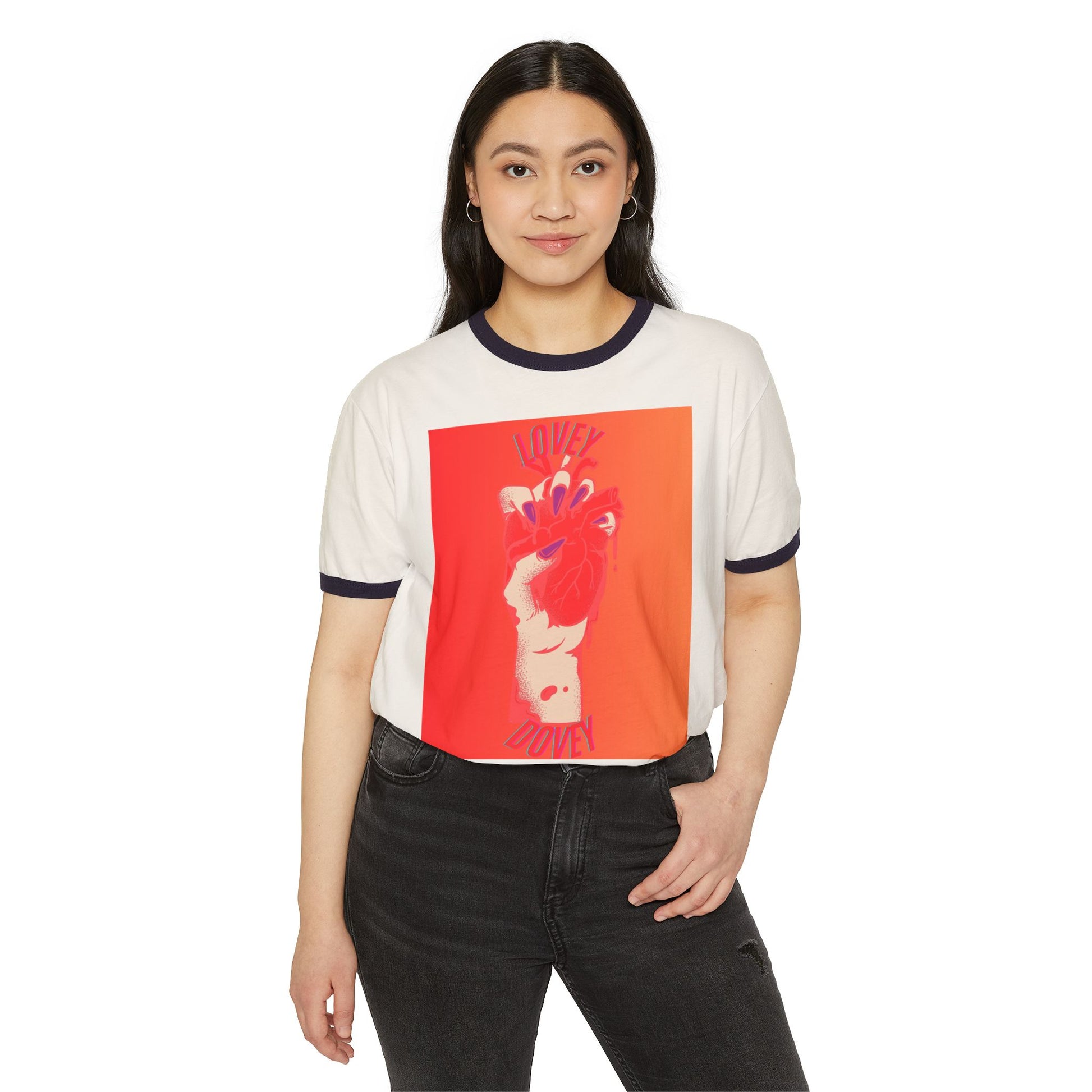 Who Hurt You? Lovey Dovey Grip Tee – Bold Heartbreak Statement Shirt