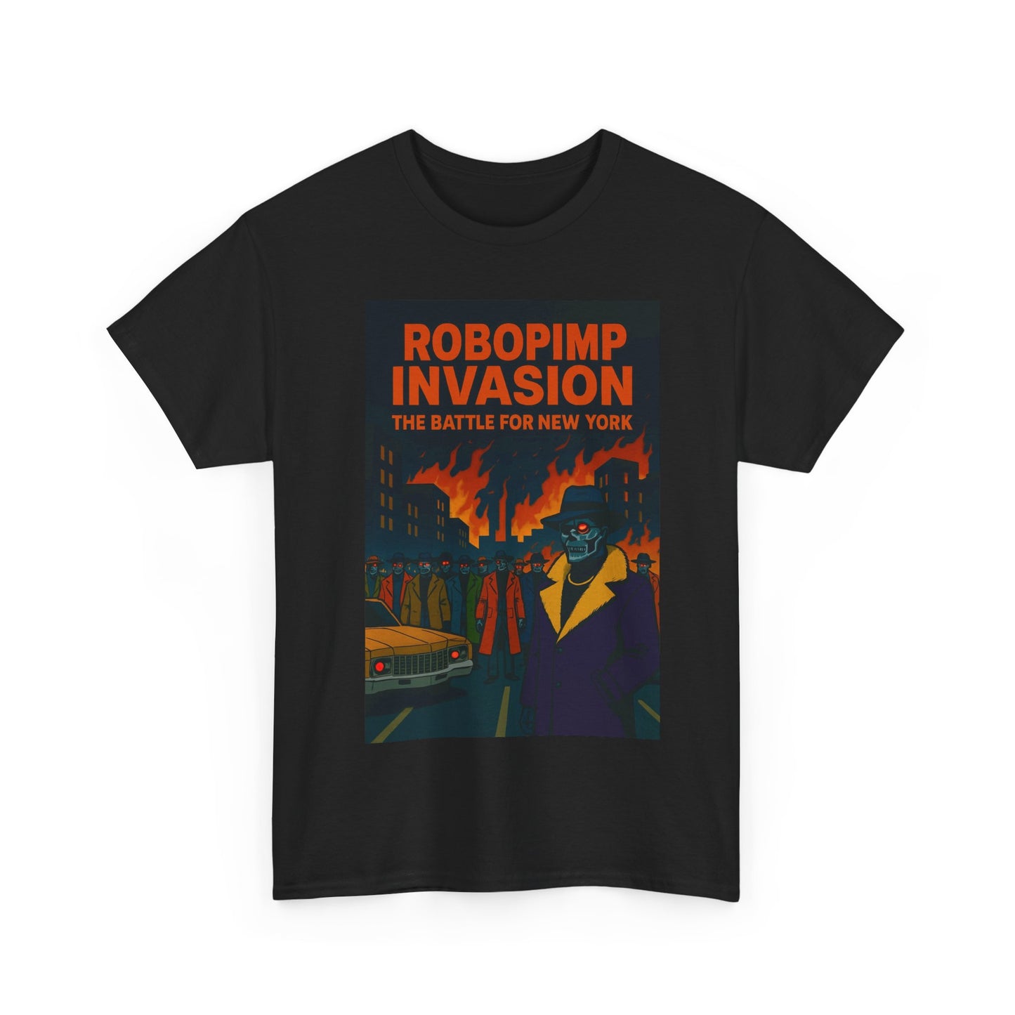 Robopimp Invasion Tee - Vintage Graphic Sci-Fi T-Shirt
