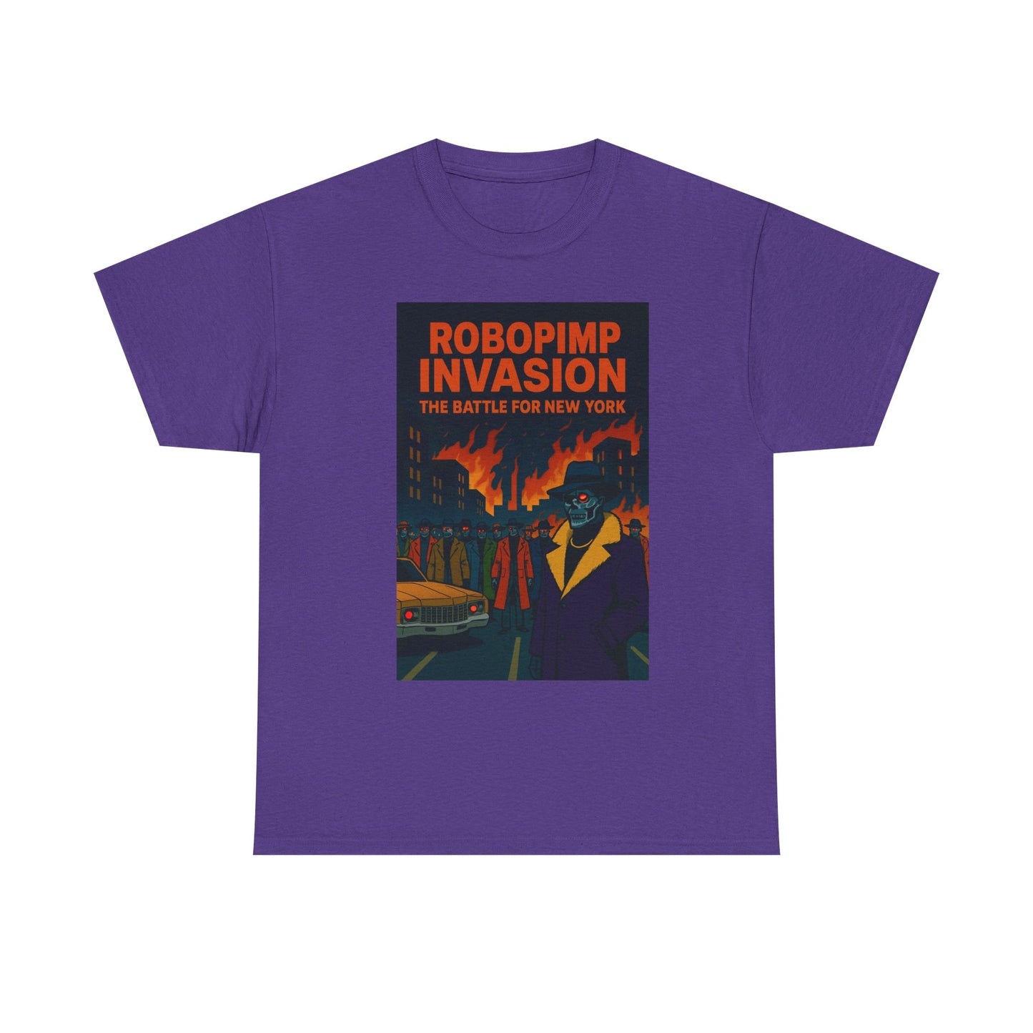 Robopimp Invasion Tee - Vintage Graphic Sci-Fi T-Shirt