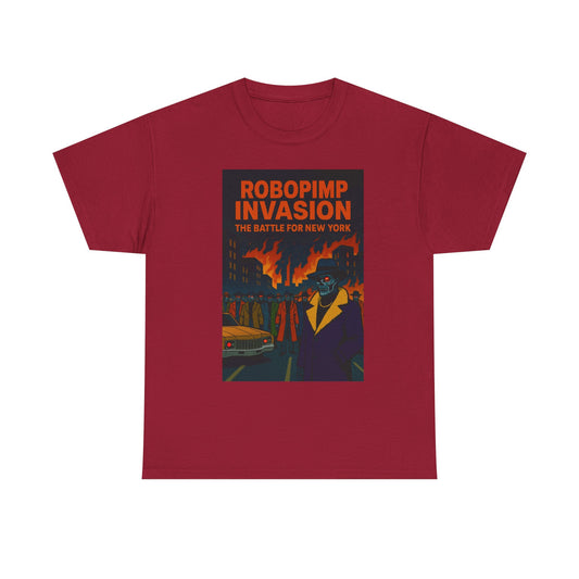 Robopimp Invasion Tee - Vintage Graphic Sci-Fi T-Shirt
