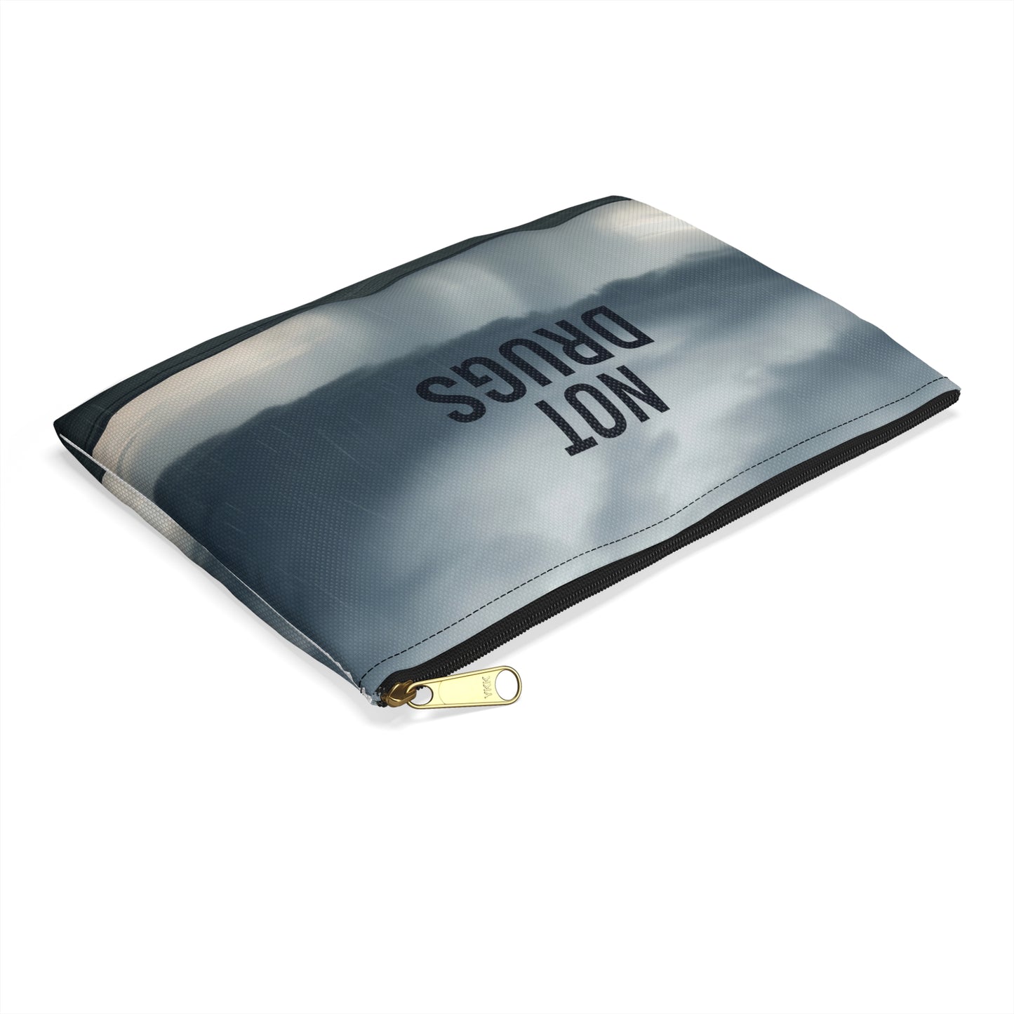 "Definitely Not Drugs" Accessory Pouch - Makeup Bag & Travel Organizer