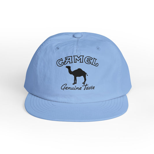 Camel Surf Hat – Retro Trucker Cap with Genuine Taste Graphic
