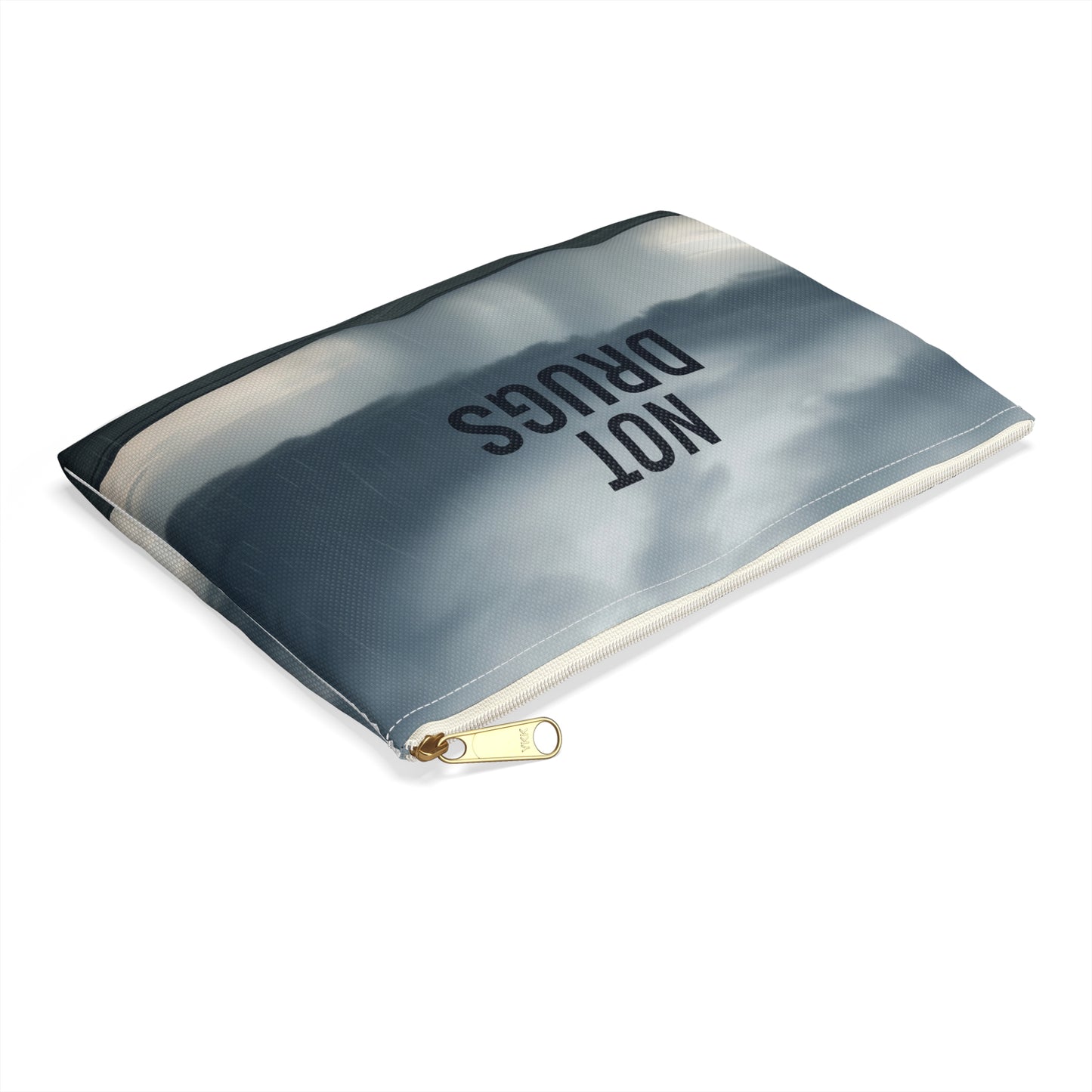 "Definitely Not Drugs" Accessory Pouch - Makeup Bag & Travel Organizer
