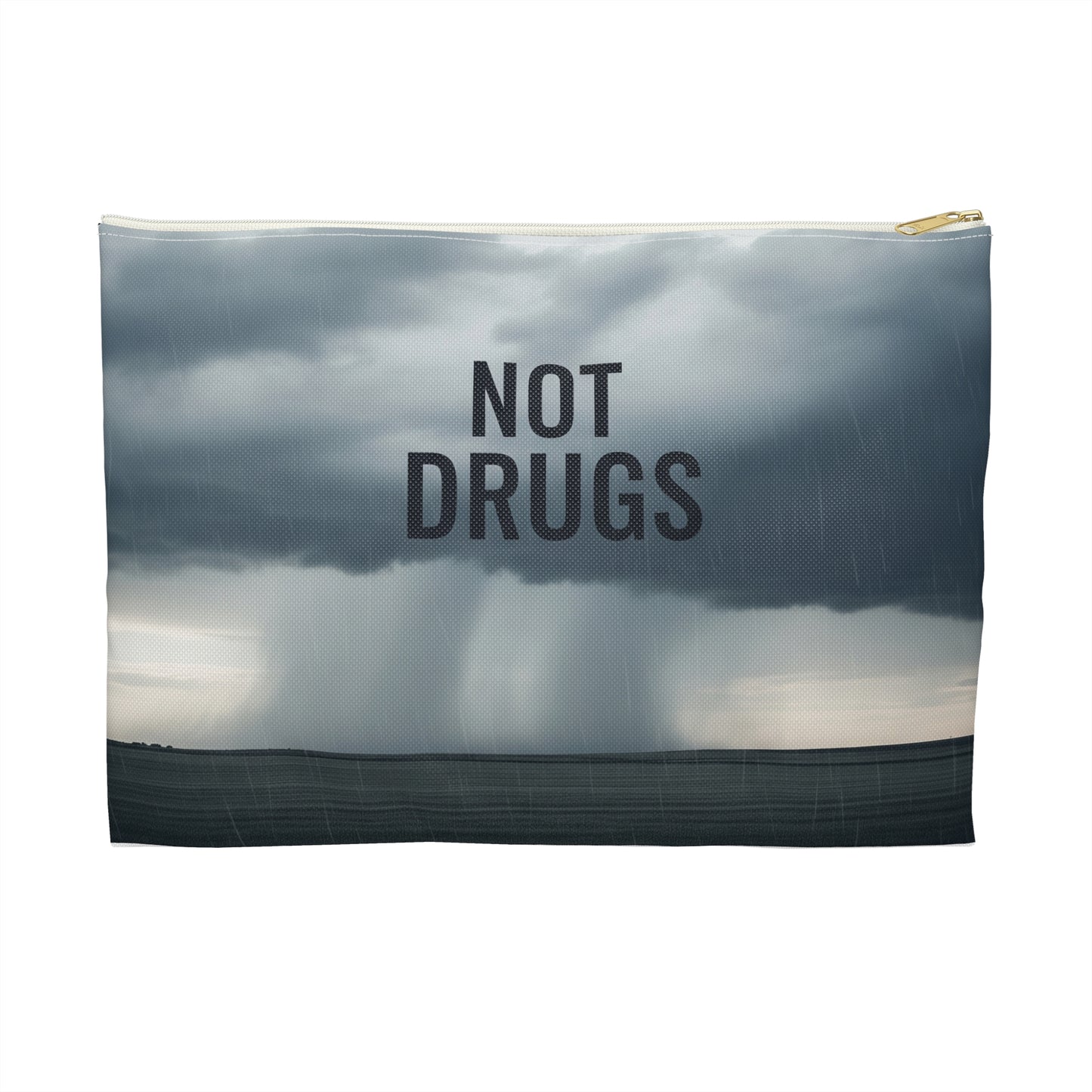 "Definitely Not Drugs" Accessory Pouch - Makeup Bag & Travel Organizer
