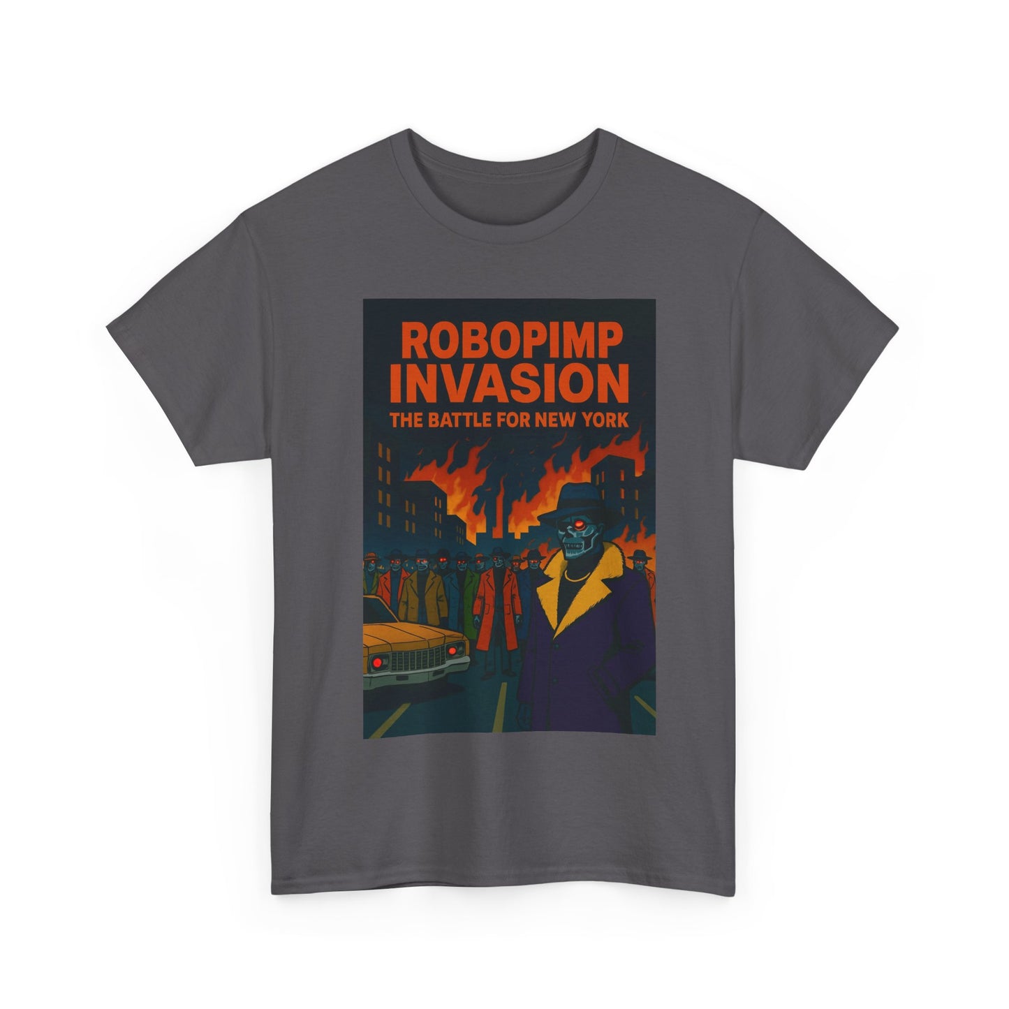 Robopimp Invasion Tee - Vintage Graphic Sci-Fi T-Shirt