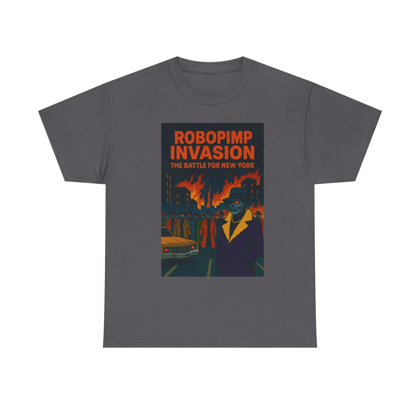 Robopimp Invasion Tee - Vintage Graphic Sci-Fi T-Shirt