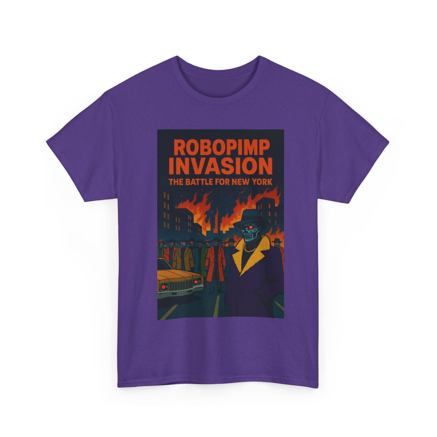 Robopimp Invasion Tee - Vintage Graphic Sci-Fi T-Shirt