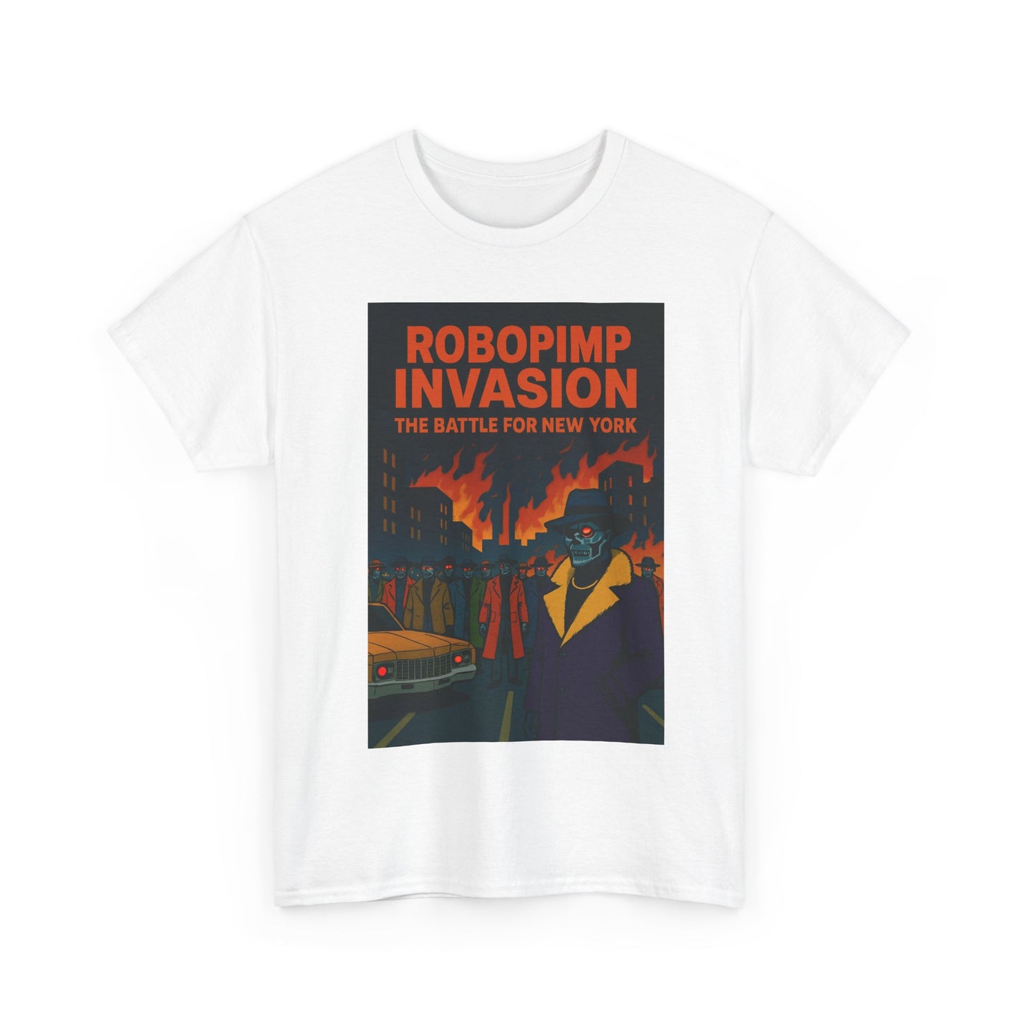 Robopimp Invasion Tee - Vintage Graphic Sci-Fi T-Shirt