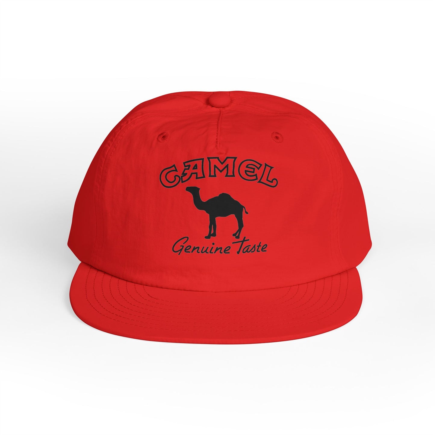Camel Surf Hat – Retro Trucker Cap with Genuine Taste Graphic