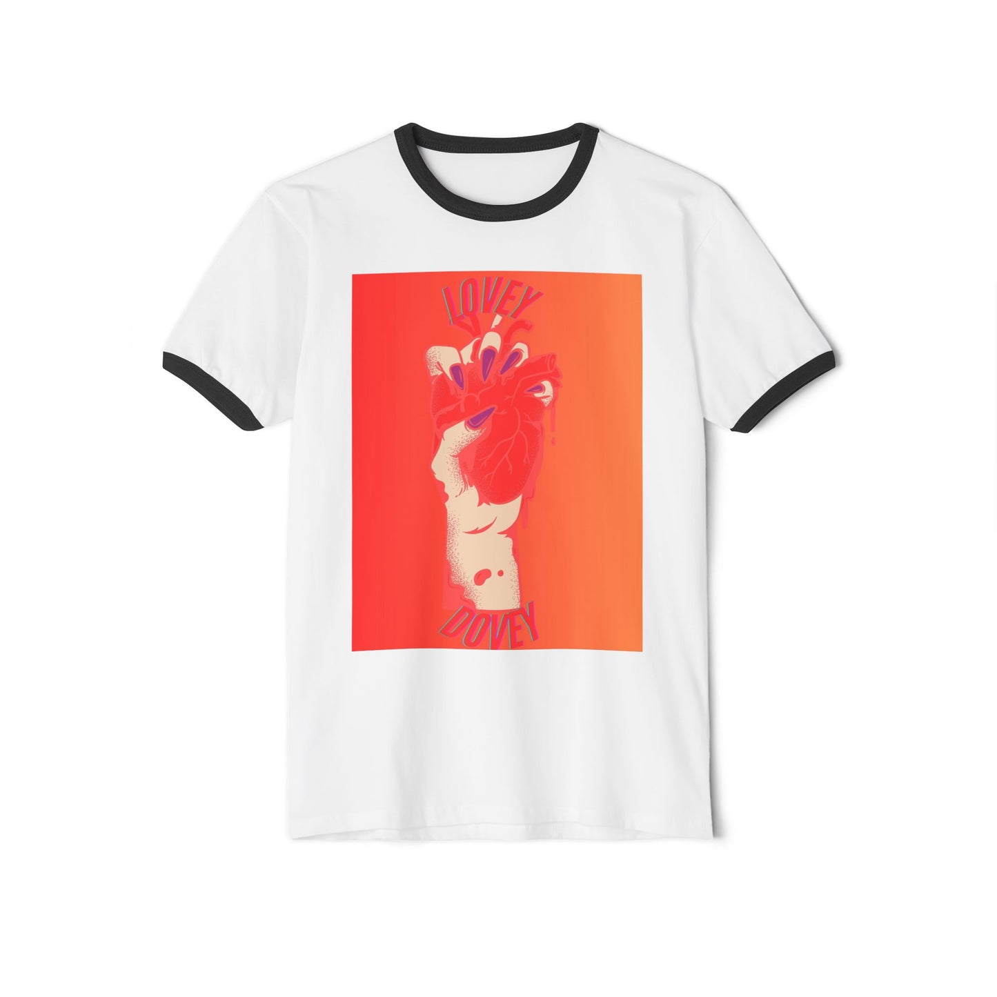 Who Hurt You? Lovey Dovey Grip Tee – Bold Heartbreak Statement Shirt