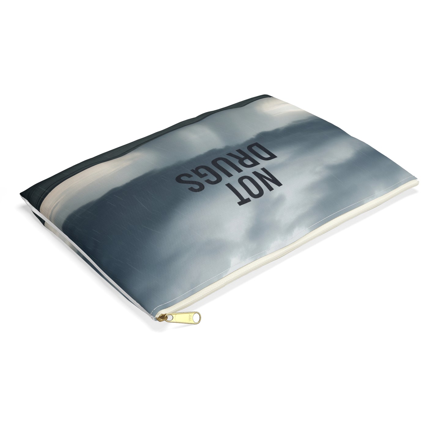 "Definitely Not Drugs" Accessory Pouch - Makeup Bag & Travel Organizer