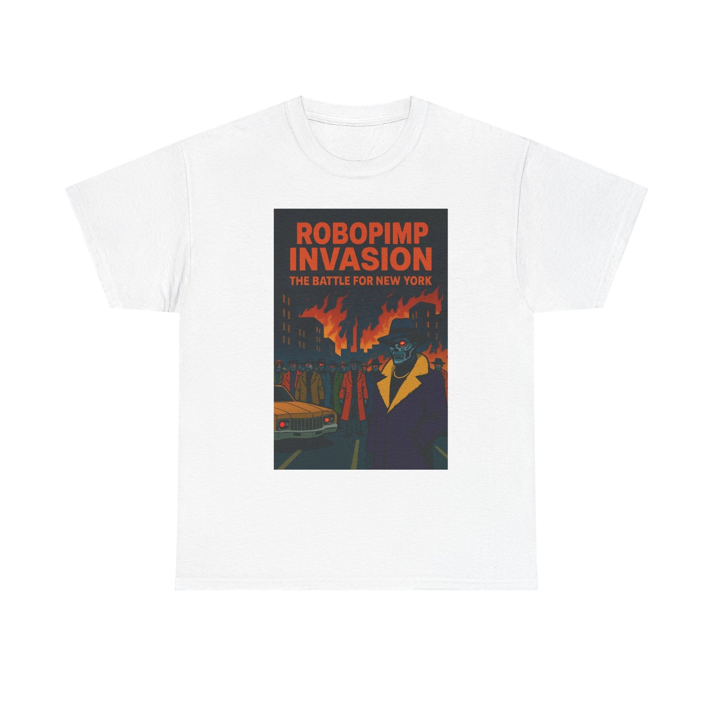 Robopimp Invasion Tee - Vintage Graphic Sci-Fi T-Shirt