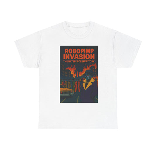 Robopimp Invasion Tee - Vintage Graphic Sci-Fi T-Shirt