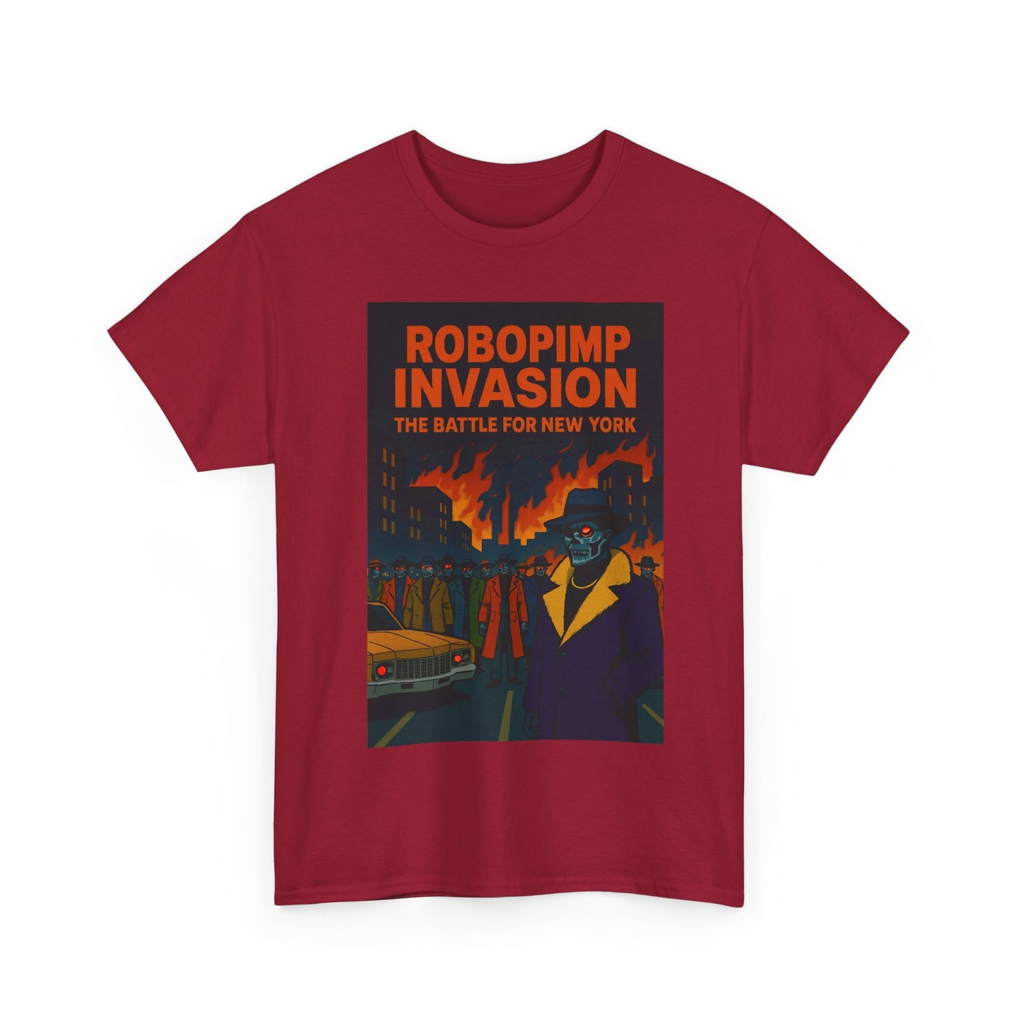 Robopimp Invasion Tee - Vintage Graphic Sci-Fi T-Shirt