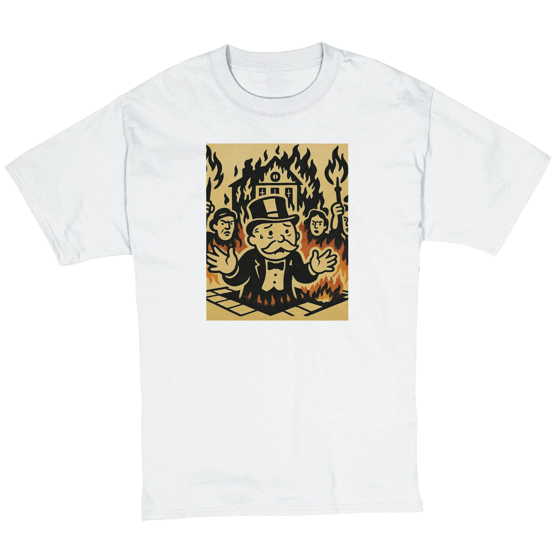 Mob Justice Tee – Heavyweight Protest Graphic Shirt